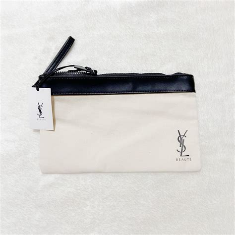 ysl beaute complimentary bag|ysl cosmetic bag.